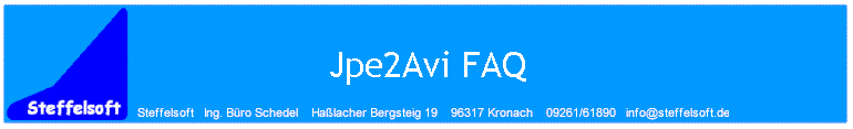 Jpe2Avi FAQ